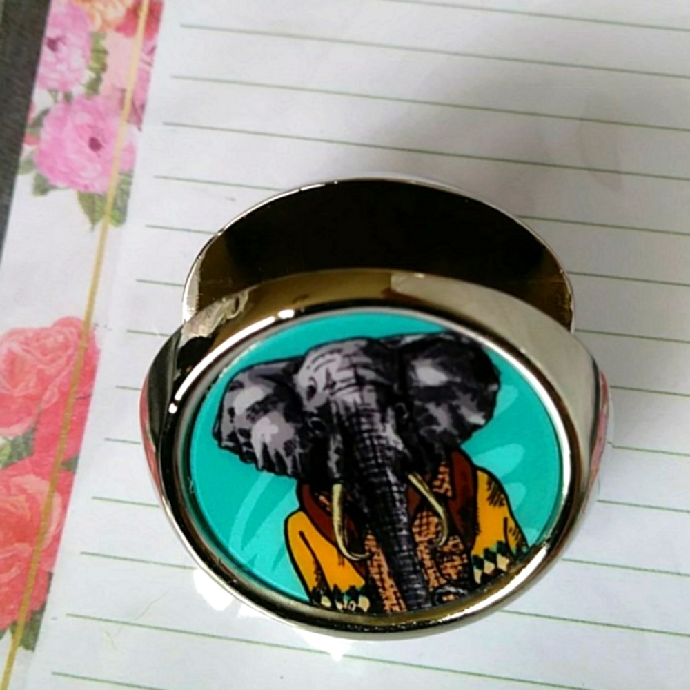 Business card holder - elephant